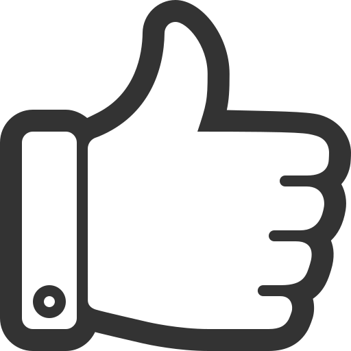 Vote, thumbs up, up, thumbs, like icon